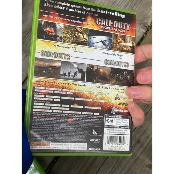 Call of Duty Black Ops III 3 Xbox One HARDENED EDITION Incomplete With Ghosts - Picture 10 of 12